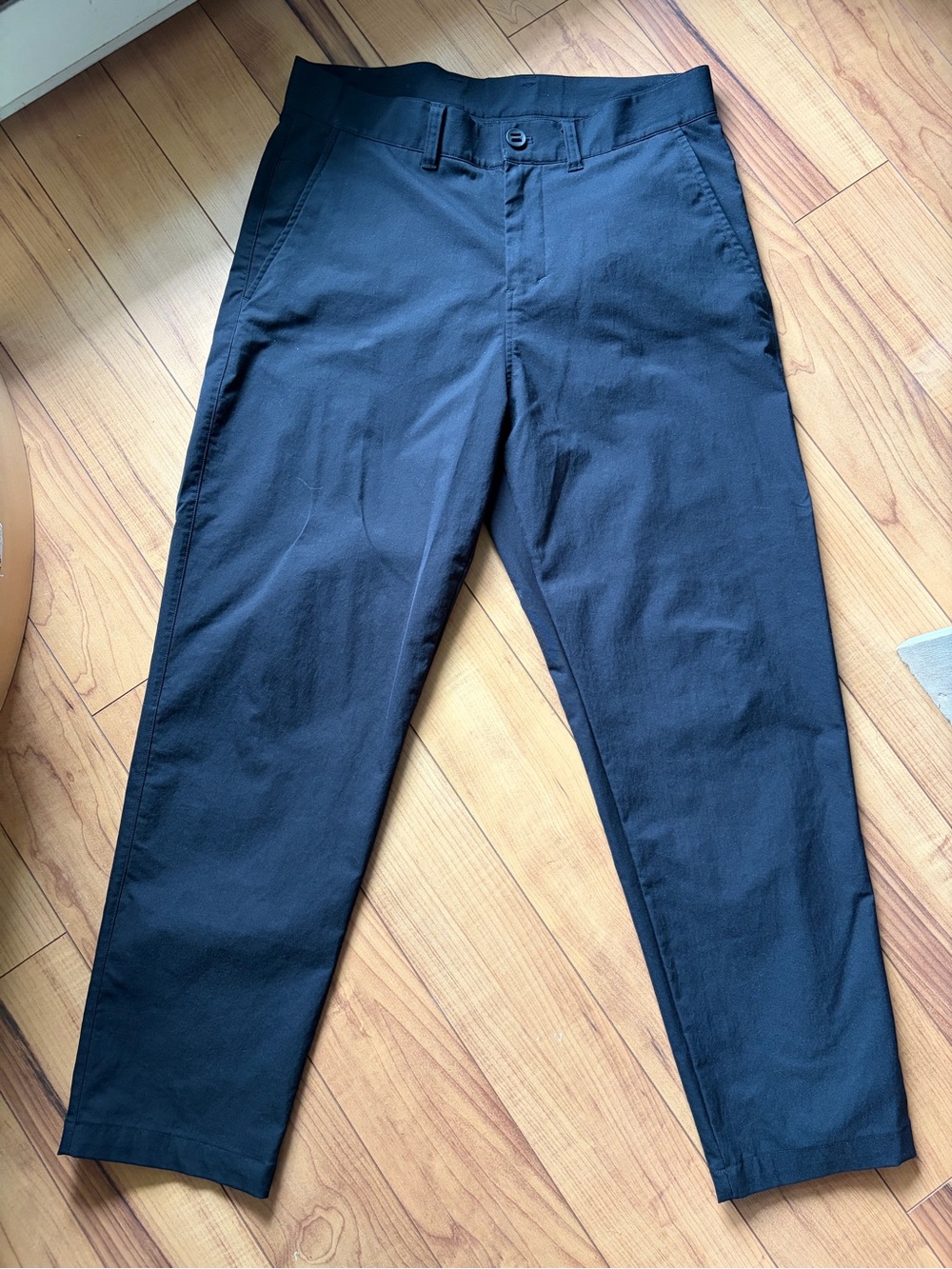Lululemon Tapered-Twill Trousers size 32 Mens Black